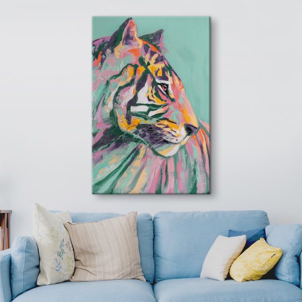 Gemälde eines Tigers Gemälde eines Tigers