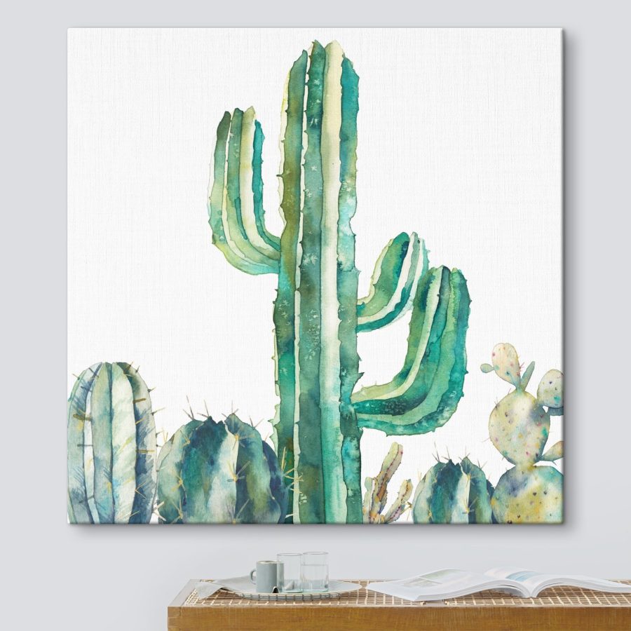 Aquarell eines Kaktus