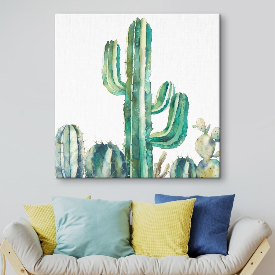 Aquarell eines Kaktus