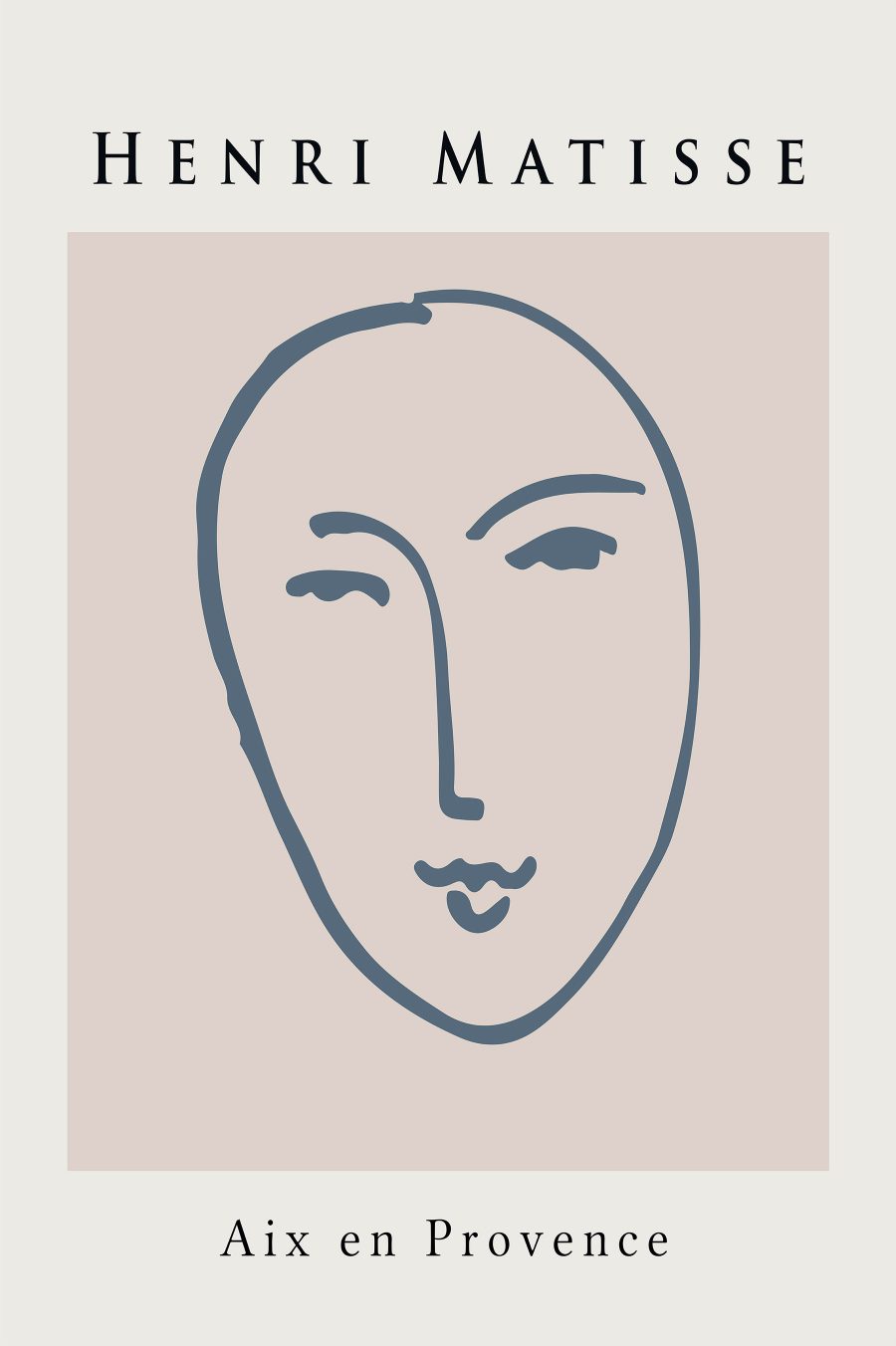 Zeichnung eines Gesichts Zeichnung eines Gesichts