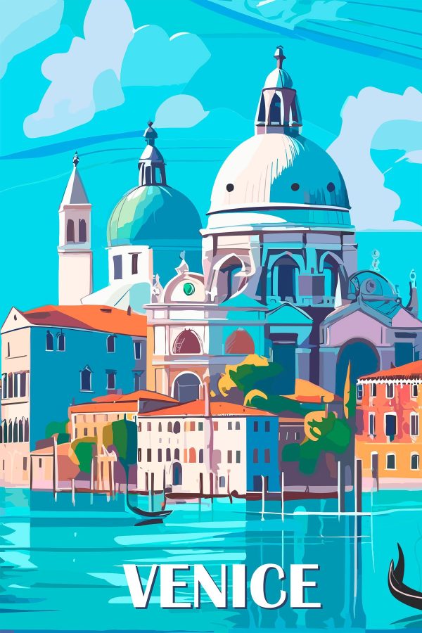 Wasser neben einer Stadt Wasser neben einer Stadt