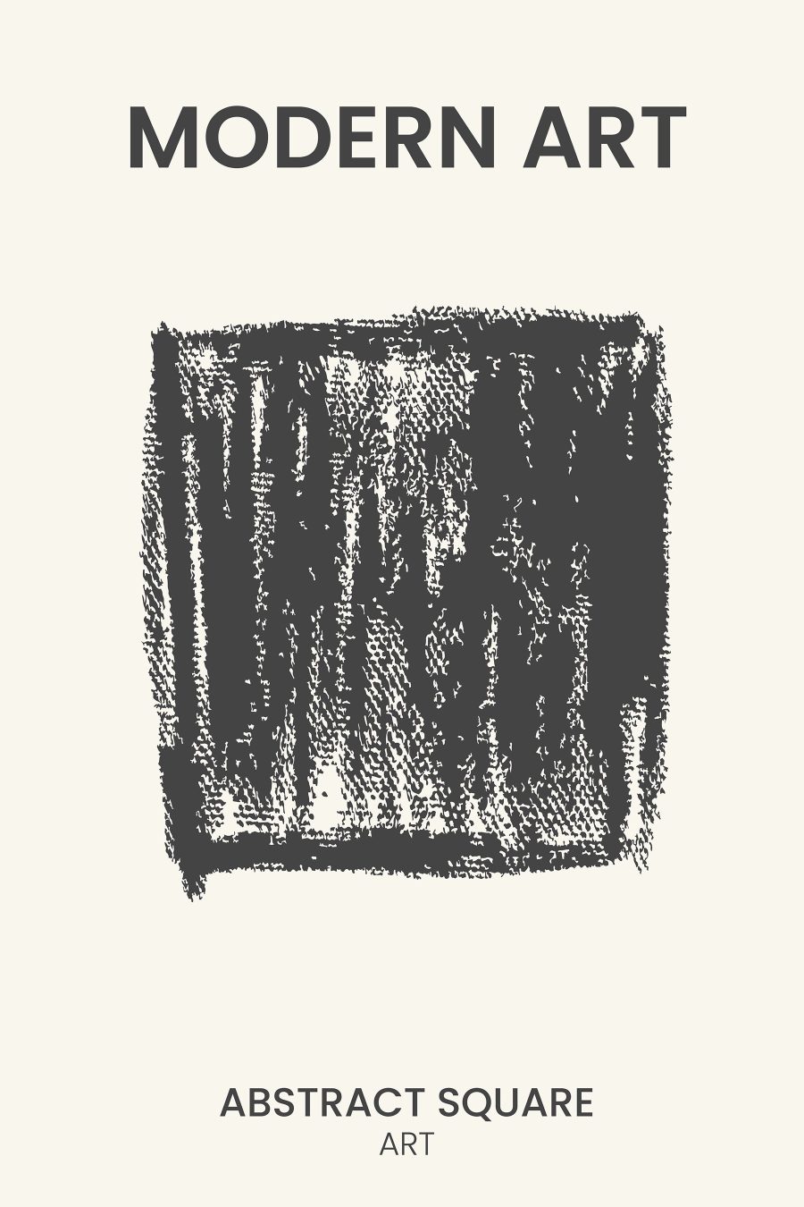 Quadrat mit schwarzem Quadrat