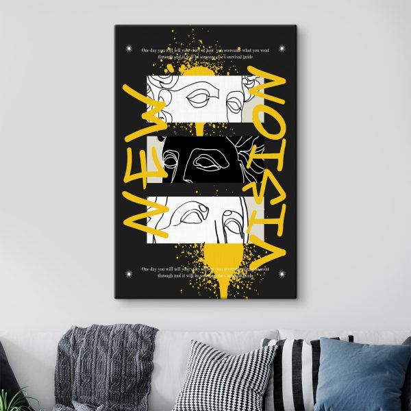 Grafische Gestaltung eines Gesichts Grafische Gestaltung eines Gesichts