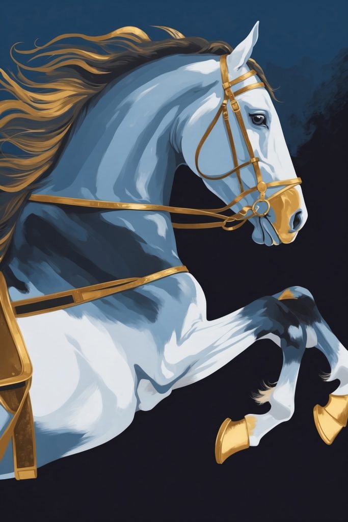 Painting of a horse Painting of a horse