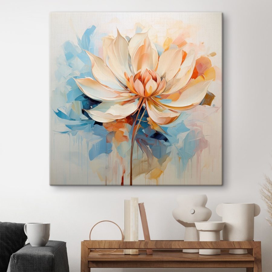 Gemälde einer Blume