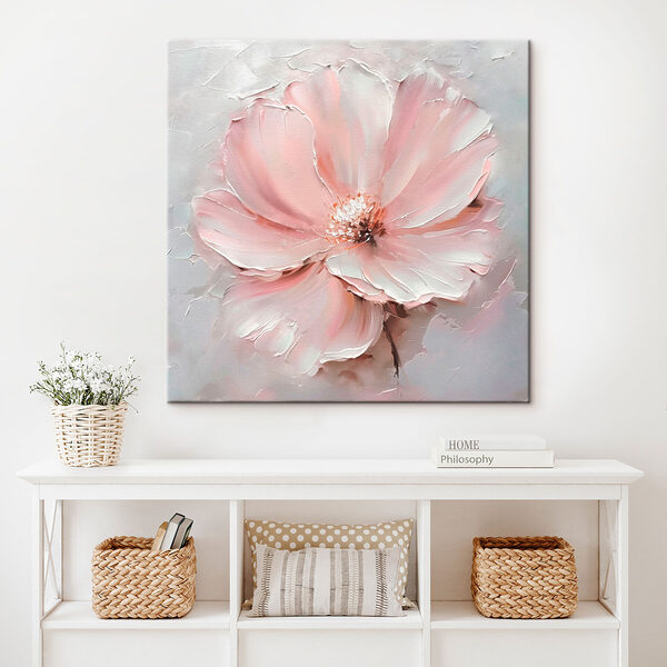 Gemälde einer Blume Gemälde einer Blume