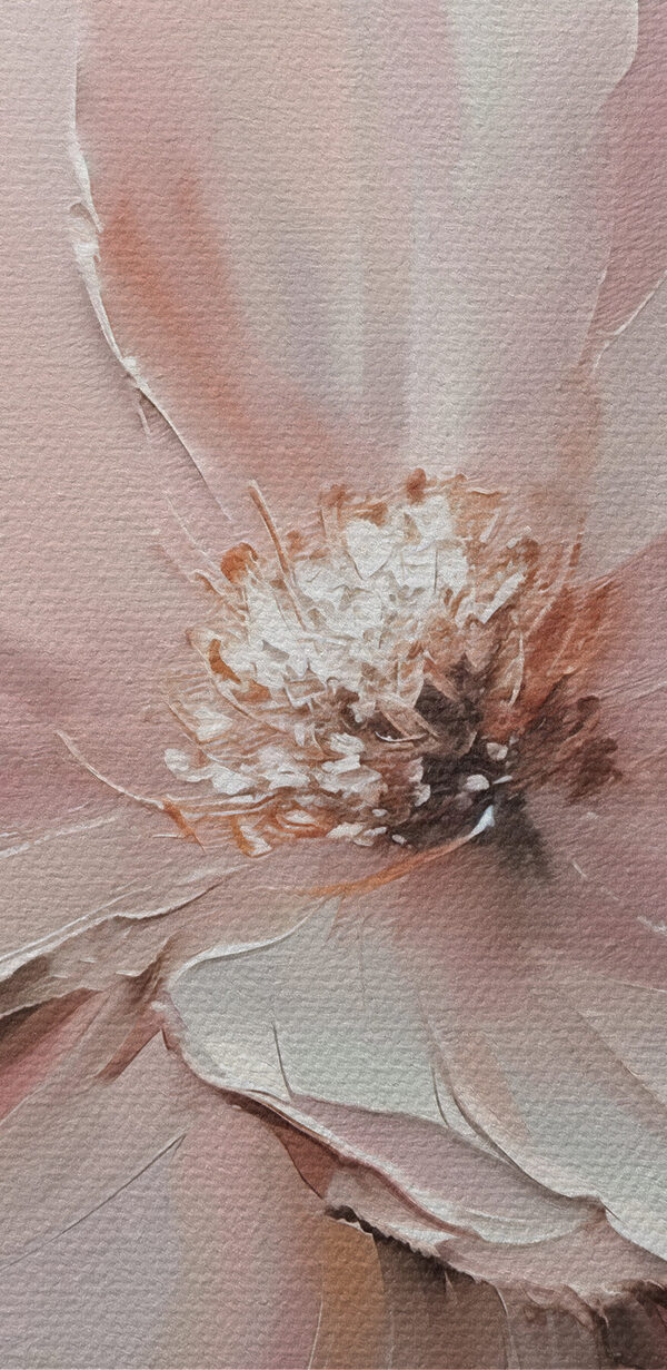 Gemälde einer Blume Gemälde einer Blume