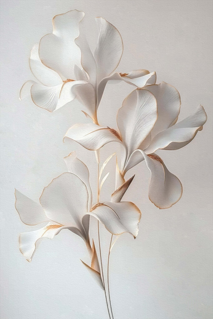 Delicate petals, soft and elegant Delicate petals, soft and elegant