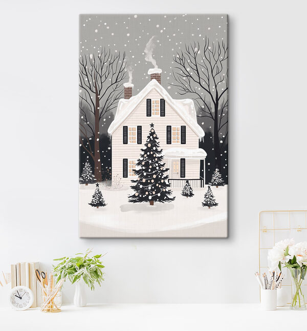 Haus mit Baum vor dem Haus Haus mit Baum vor dem Haus