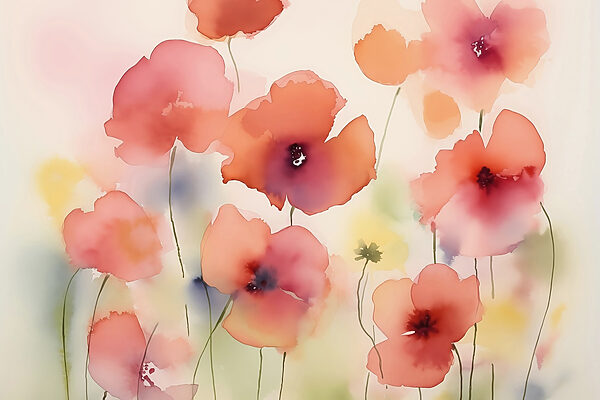 Malerei von Blumen Malerei von Blumen