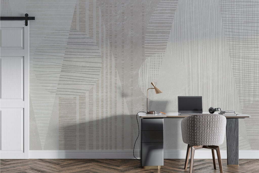 Abstract patterns in soft hues