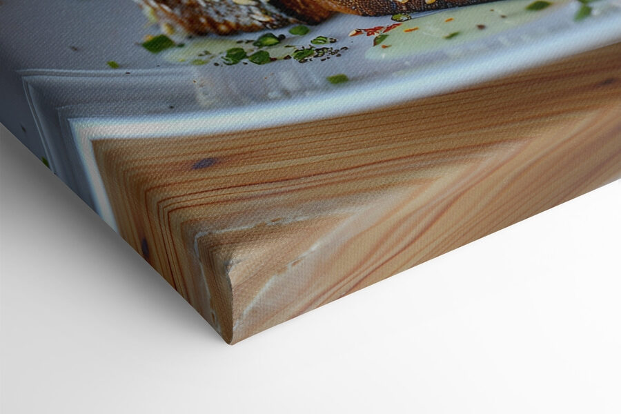 Wandbilder Teller mit Essen darauf – Bild 9