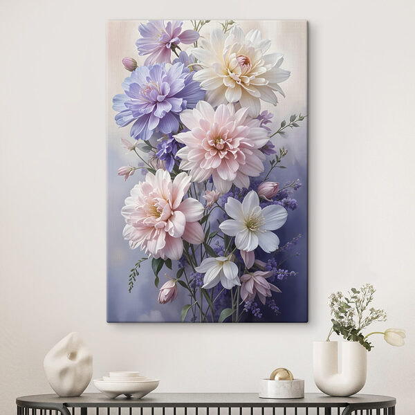 Gruppe von Blumen in einer Vase Gruppe von Blumen in einer Vase