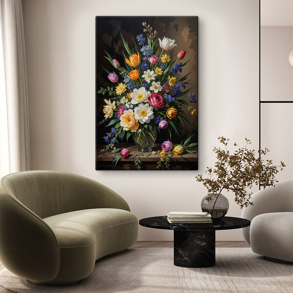 Vase mit Blumen Vase mit Blumen