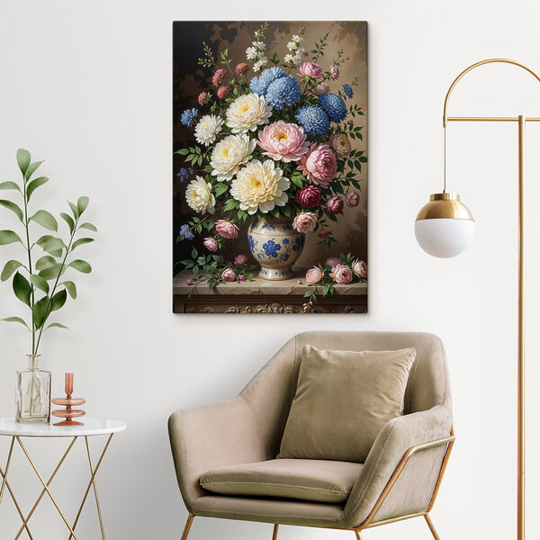 Vase mit Blumen Vase mit Blumen