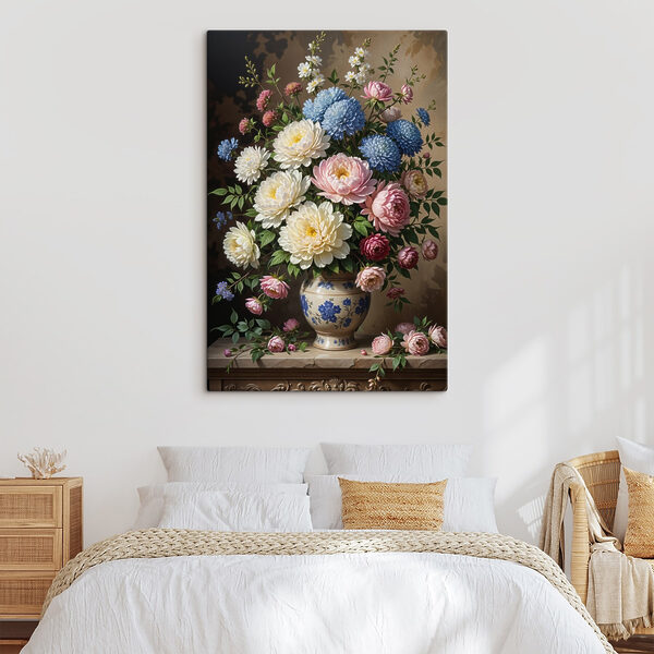 Vase mit Blumen Vase mit Blumen