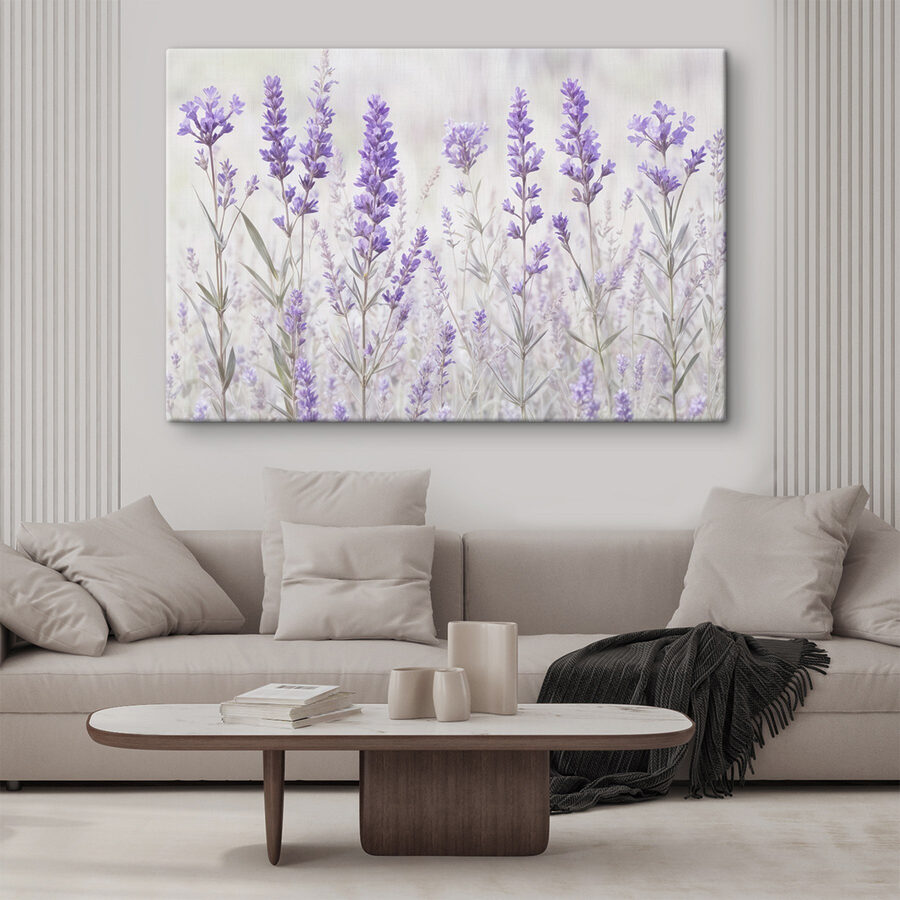 Gruppe violetter Blumen