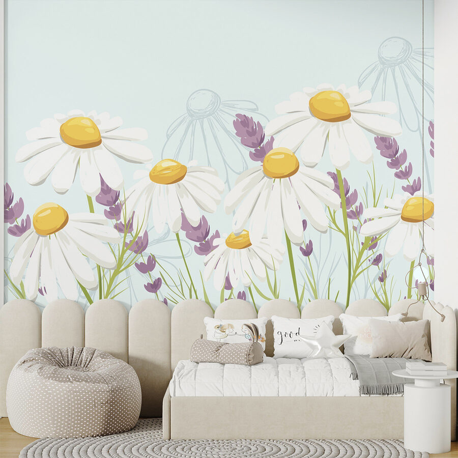 Gruppe von weißen Blumen