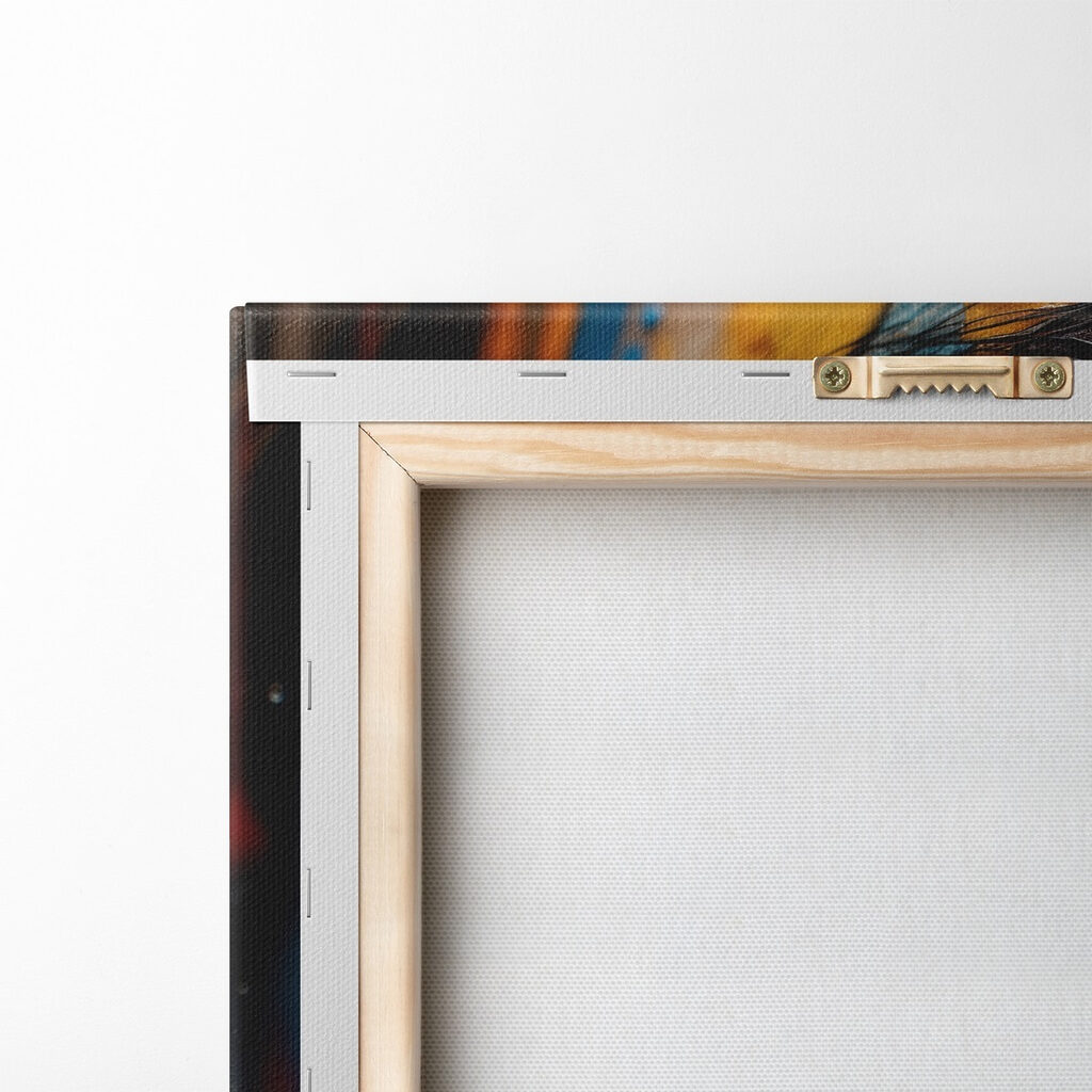 Vivid colors on expressive canvas Vivid colors on expressive canvas