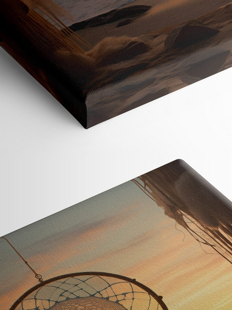 Dream catcher from a doorway