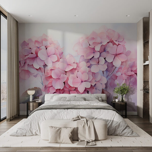 Gruppe von rosa Blumen w02041pib1ms 600x600 - Gruppe von rosa Blumen