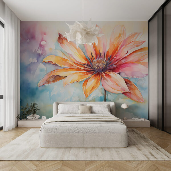 Gemälde einer Blume Gemälde einer Blume