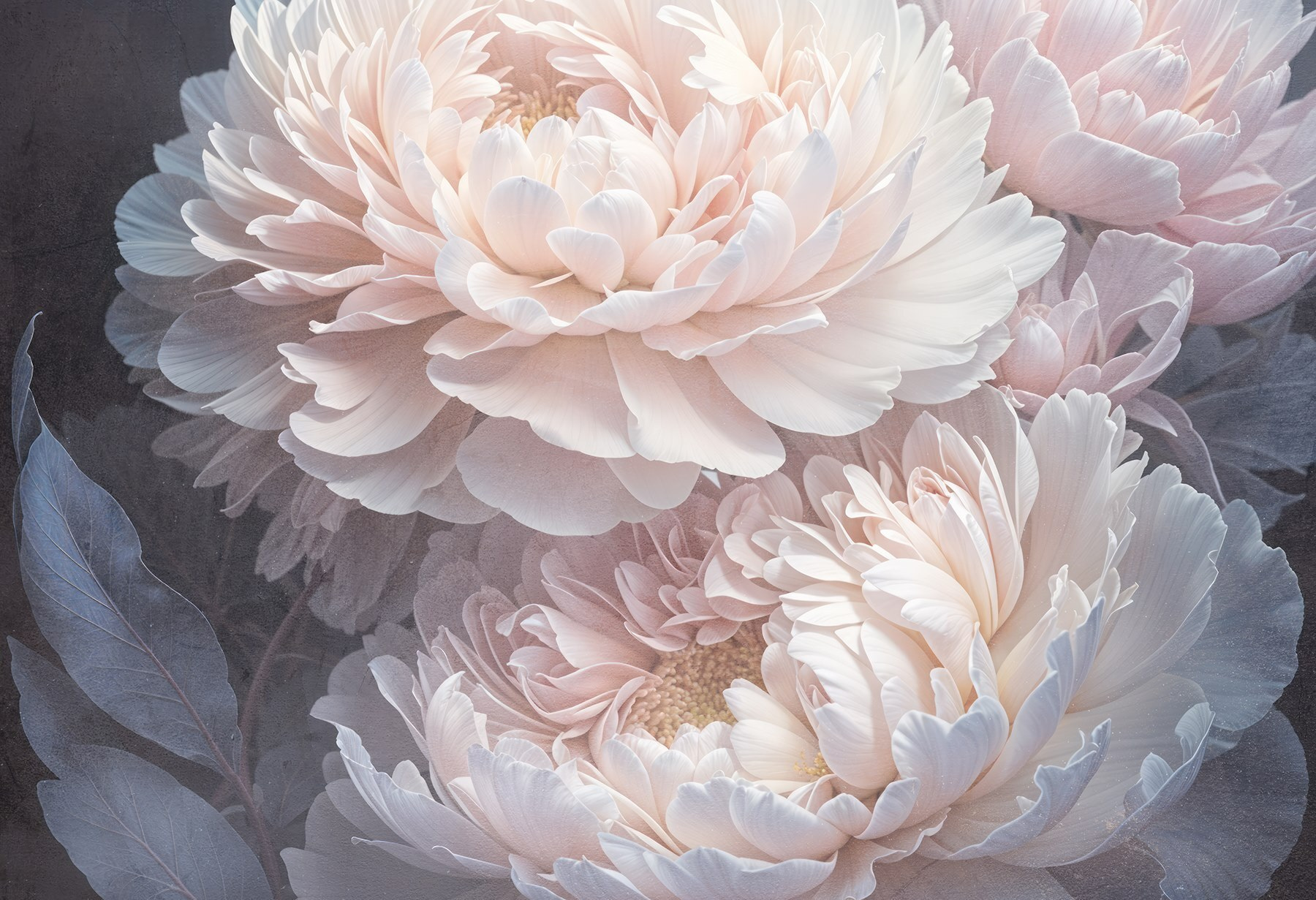 Group of white flowers