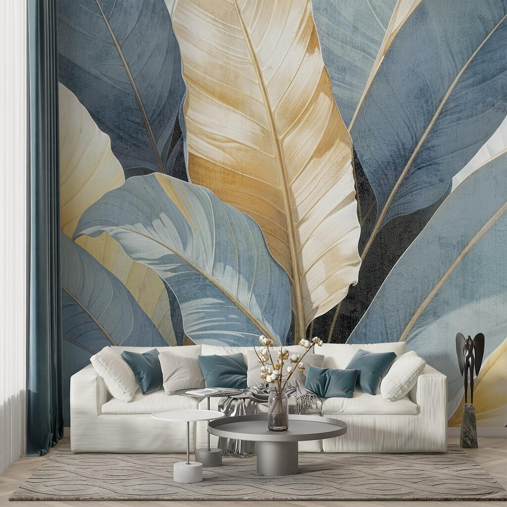 Natural hues of lush foliage