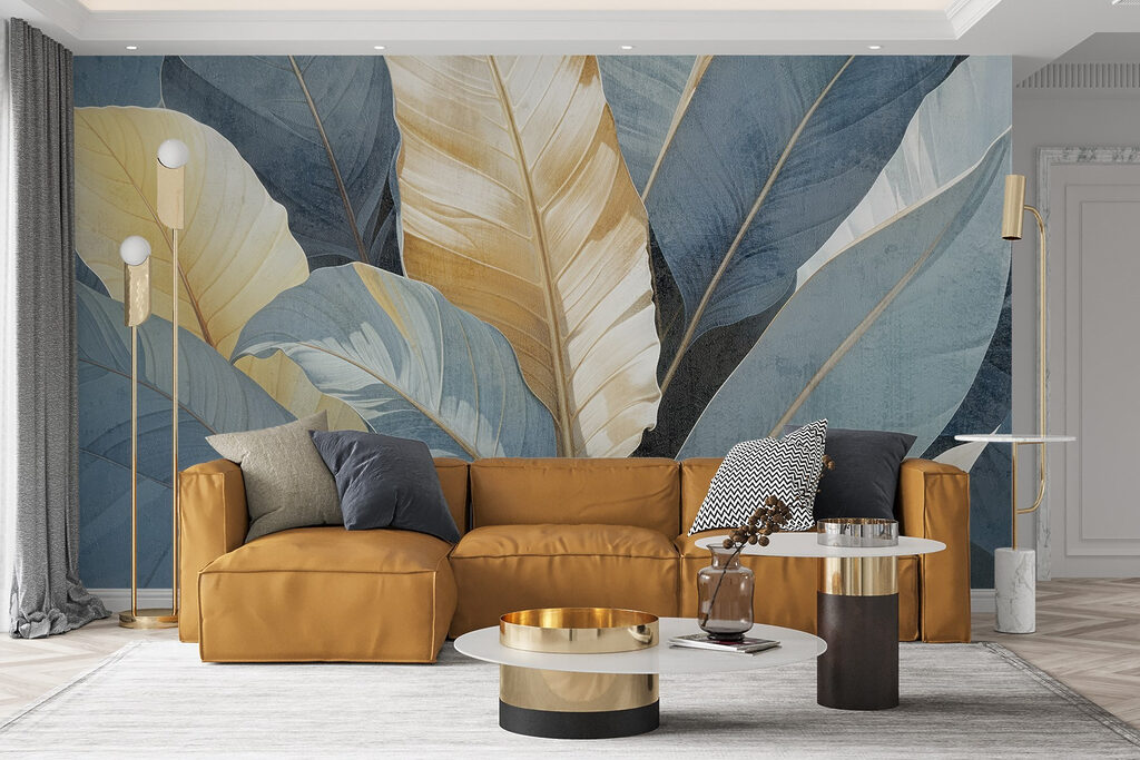 Natural hues of lush foliage