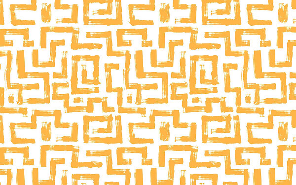 Muster aus orangefarbenen Linien Muster aus orangefarbenen Linien