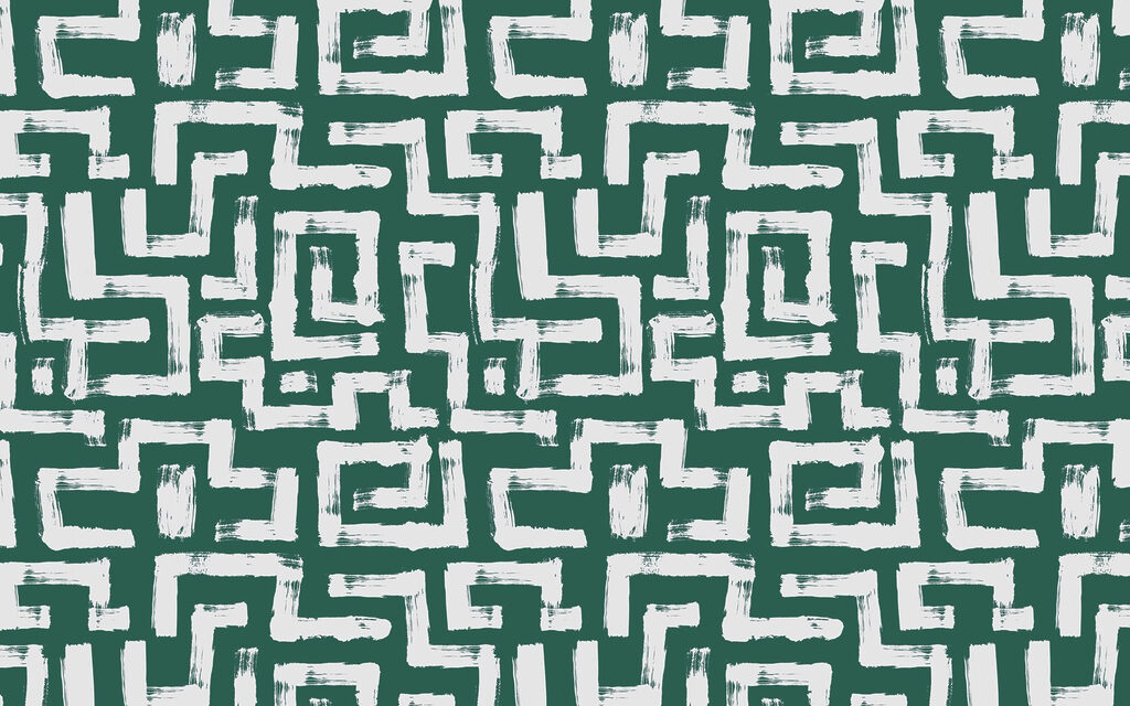 Muster aus weißen Linien und Quadraten Muster aus weißen Linien und Quadraten