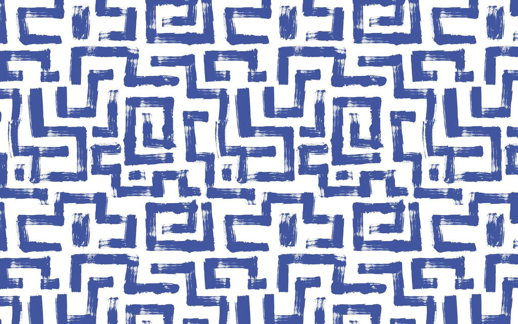 Muster der blauen Linien Muster der blauen Linien