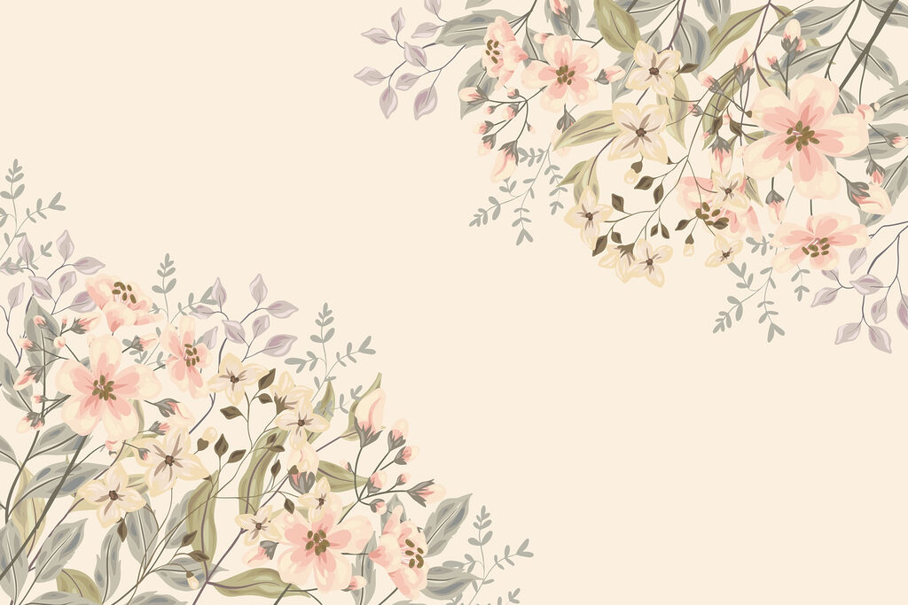 Florales Muster mit Blumen Florales Muster mit Blumen