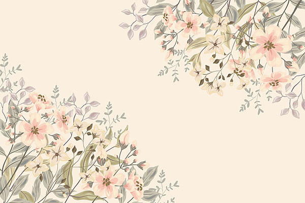 Florales Muster mit Blumen Florales Muster mit Blumen