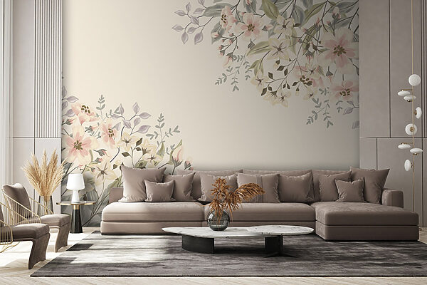 Florales Muster mit Blumen Florales Muster mit Blumen