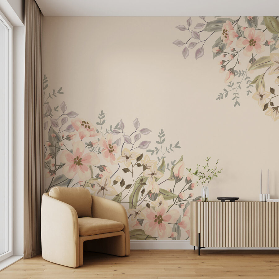 Florales Muster mit Blumen Florales Muster mit Blumen