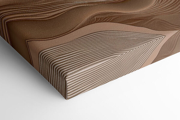 Soft waves of textured design