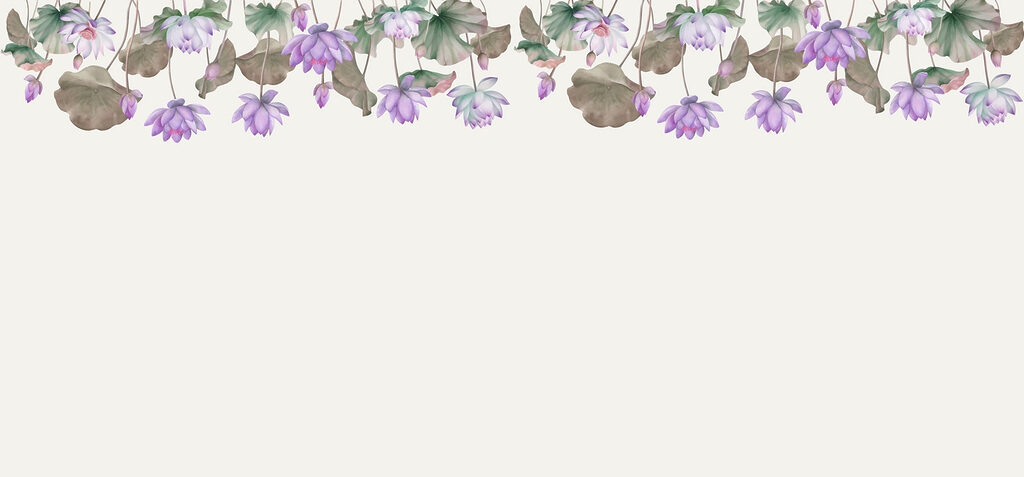 Reihe violetter Blumen und grüner Blätter u98844v1p 1024x477 - Reihe violetter Blumen und grüner Blätter - tegory