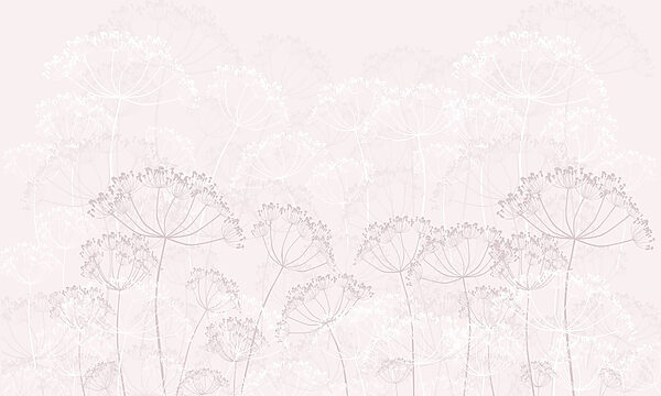 Delicate blooms in gentle hues