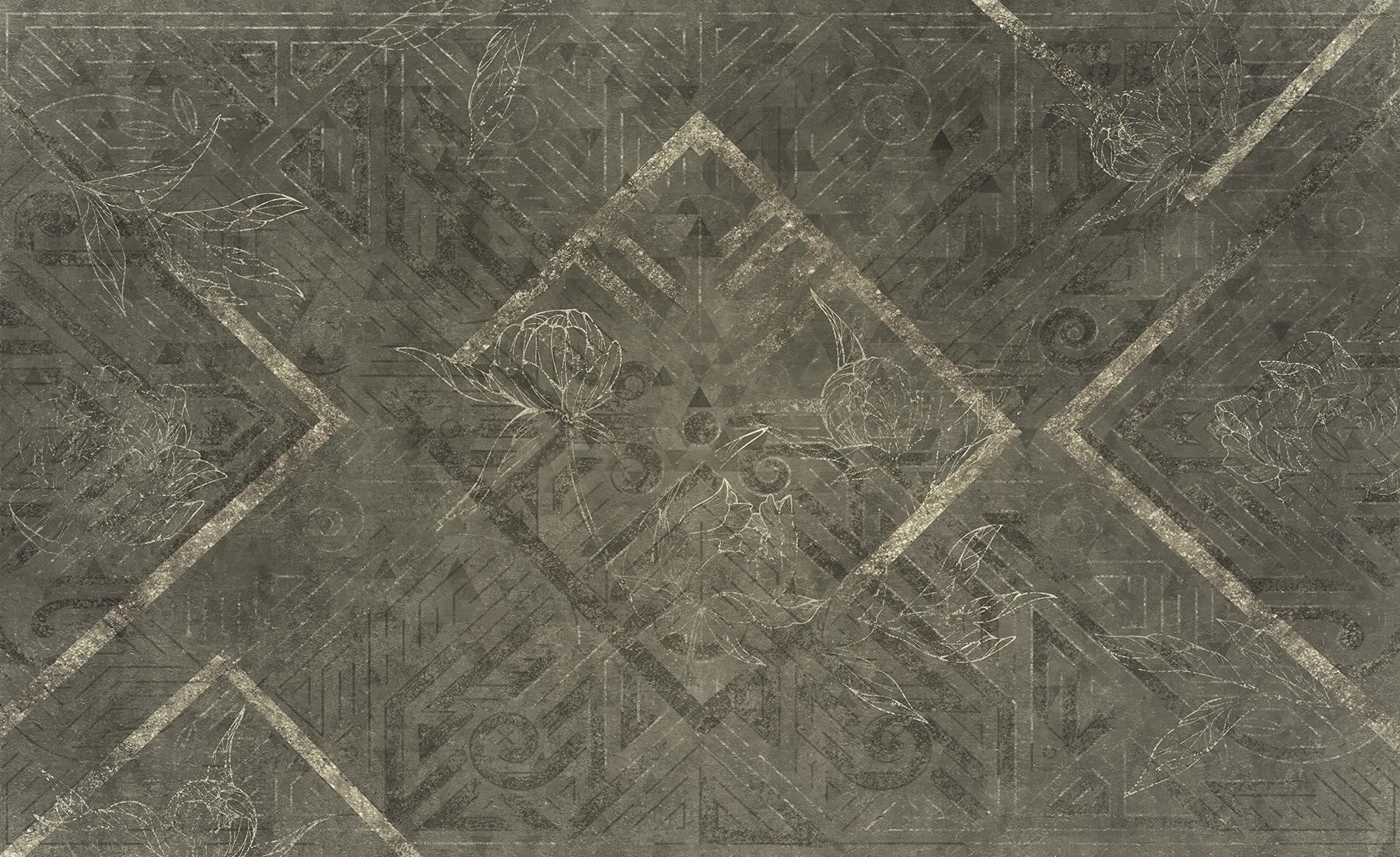 Grey and white patterned surface Grey and white patterned surface