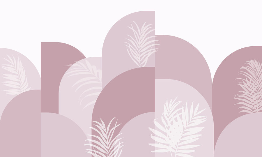 Rosa und weißes Grafikdesign