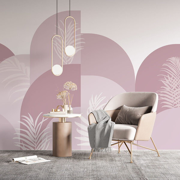 Rosa und weißes Grafikdesign Rosa und weißes Grafikdesign