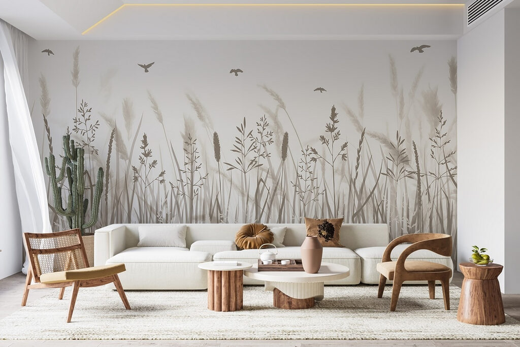 Grasfeld mit fliegenden Vögeln w02119pig107mr 1024x683 - Grasfeld mit fliegenden Vögeln - tegory