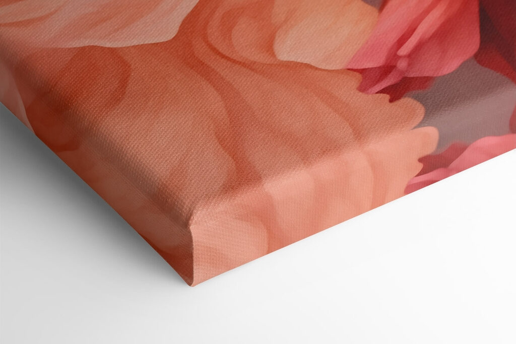 Vibrant blooms in soft hues