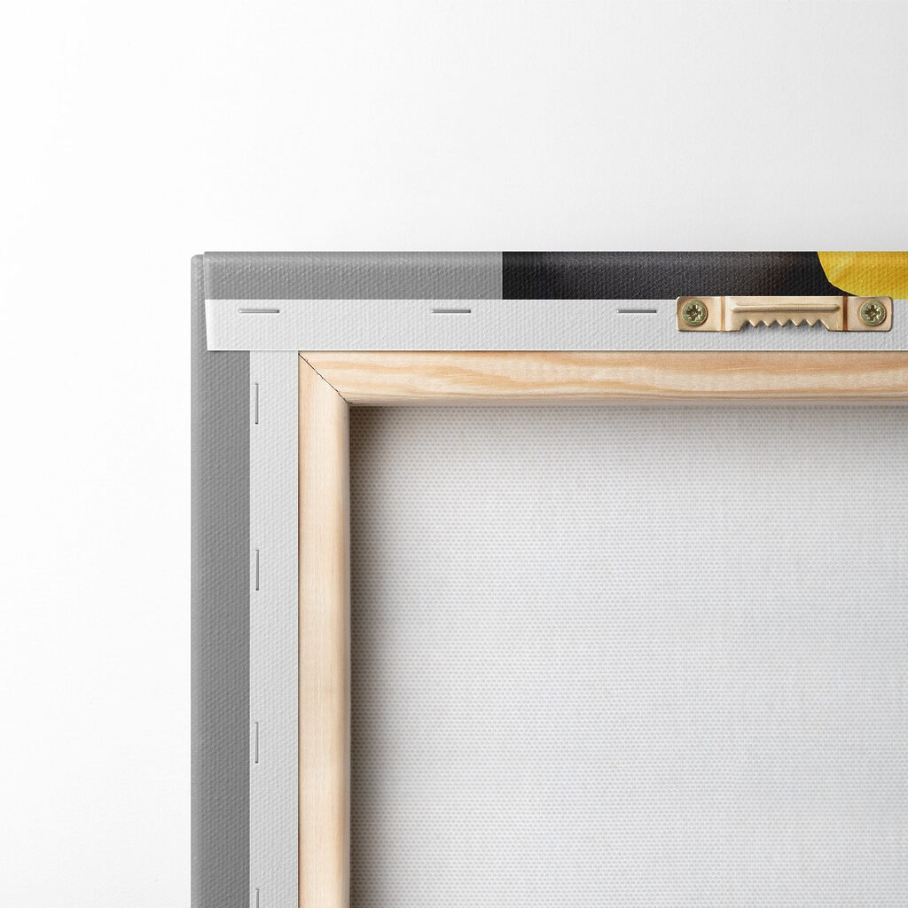 Yellow flowers on a pile of rocks