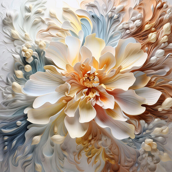 Schöne florale abstrakte Zusammensetzung Schöne florale abstrakte Zusammensetzung
