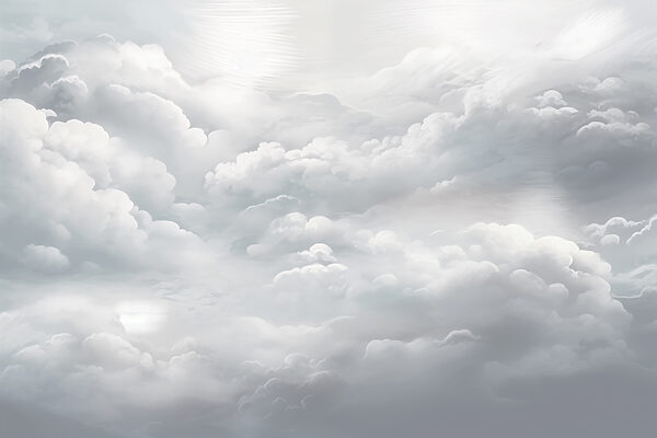 Bewölkter Himmel mit vielen Wolken Bewölkter Himmel mit vielen Wolken