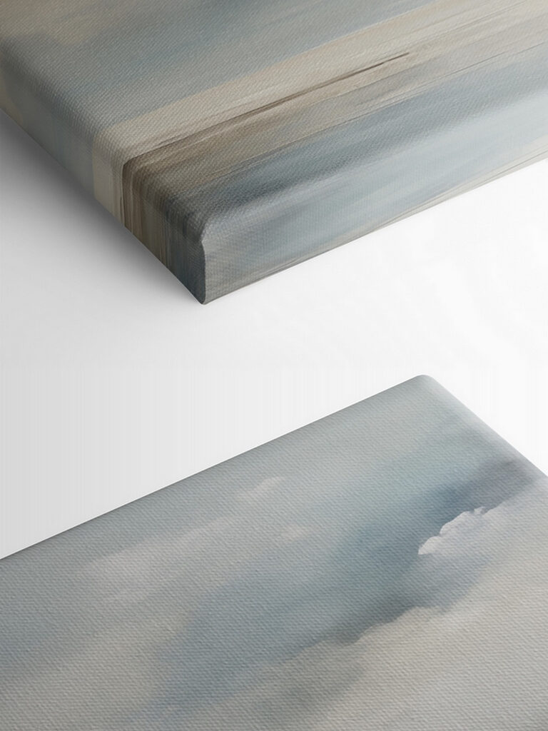 Cloudy sky over a body of water