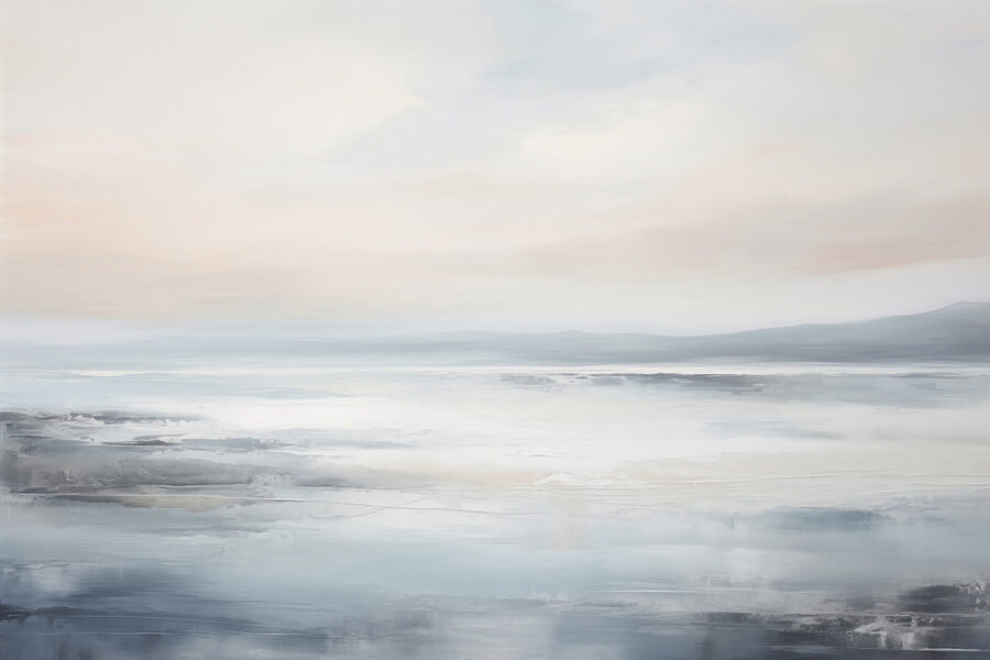 Landschaft eines Sees