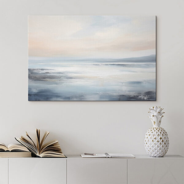Landschaft eines Sees Landschaft eines Sees
